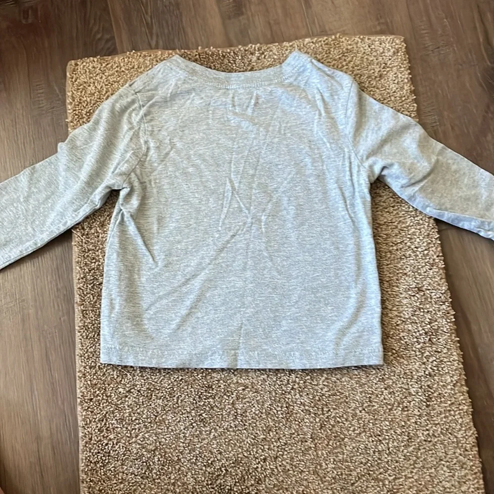 Skull long sleeve gray T-shirt 18-24M